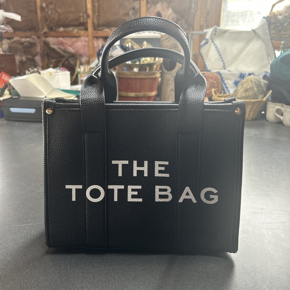 Black Tote Bag - Picture 4 of 11